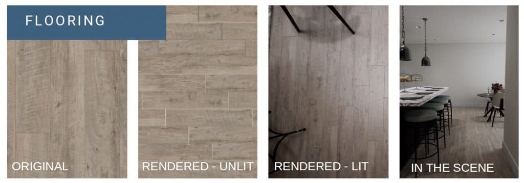 Flooring material options