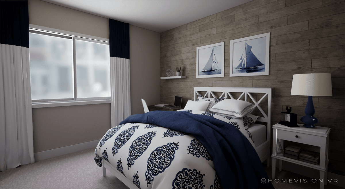 Bedroom interior render